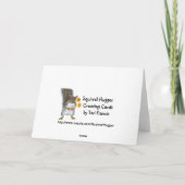 Carte de voeux Motivationnelle - Drôle (Dos)