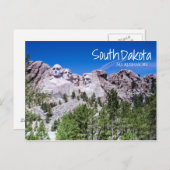 Carte de voeux Mt Rushmore Vista (Devant / Derrière)