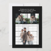 Carte de vœux multi-photos Feliz Navidad (Dos)