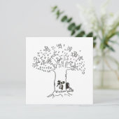 Carte de voeux multifonction Wisdom (Debout devant)