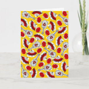 Carte de voeux multiverticale Souvenirs espagnol