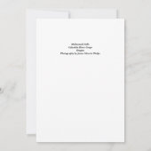 Carte de voeux Multnomah Falls (Dos)