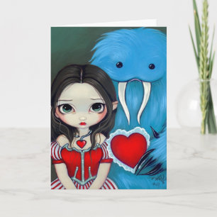 Carte de voeux "My Very Strange Valentine"