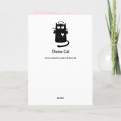 carte de voeux mystique (Dos)