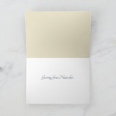 Carte de voeux Nantucket Wharves (Intérieur)