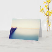 Carte de voeux Naples Florida (Fleur jaune)