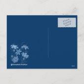 Carte de Vœux Neige (Dos)