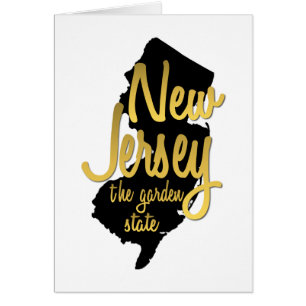 Carte de voeux New Jersey The Garden State