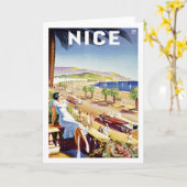 Carte de voeux Nice Poster (Fleur jaune)