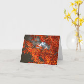 Carte de voeux nocturne d'Halloween (Fleur jaune)