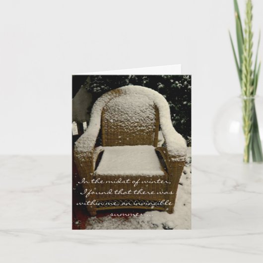 Carte de voeux - Noël - (Devant)