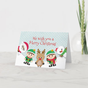 Carte de voeux Noël