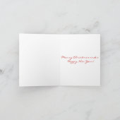 Carte de voeux - Noël (Intérieur)