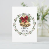 Carte de voeux Noël #37 (Debout devant)