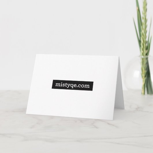 Carte de voeux Noël Chillin' Owls (Dos)