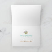 Carte de voeux Noël Chillin' Owls (Intérieur)