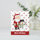 Carte de voeux Noël des amis (Debout devant)