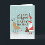 Carte de voeux Noël et Nouvel An<br><div class="desc">Cartes de voeux Noël et Nouvel An © et ® Bigstock® - Tous droits réservés.</div>