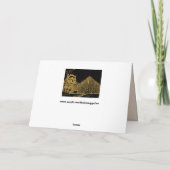 carte de voeux noël louvre (Dos)