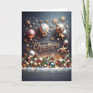 Carte de Vœux Noël - “Un Noël scintillant“