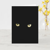 Carte de voeux noire de plots réflectorisés de (Fleur jaune)