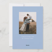 Carte de vœux non photo de vacances joyeuses Scoot (Dos)