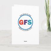 Carte de voeux/note Halloween vintage (Dos)