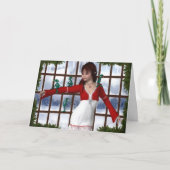 Carte de voeux/note père Noël Helpers (Devant)