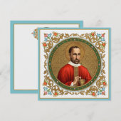 Carte de vœux/Note St. Peter Faber (BK 051) (Devant / Derrière)