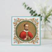Carte de vœux/Note St. Peter Faber (BK 051) (Debout devant)