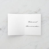 Carte de voeux - Nous Avons Déménagé (Intérieur)