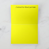 Carte de voeux /Nouveau bébé (Intérieur)