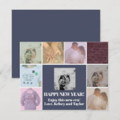 Carte de vœux Nouvelle Ère (Devant / Derrière)