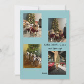 Carte de Vœux Nouvelle Maison pour les Fêtes (Dos)