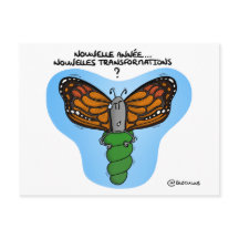 Carte de voeux "Nouvelle transformation"