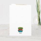 Carte de vœux Nowruz (Dos)