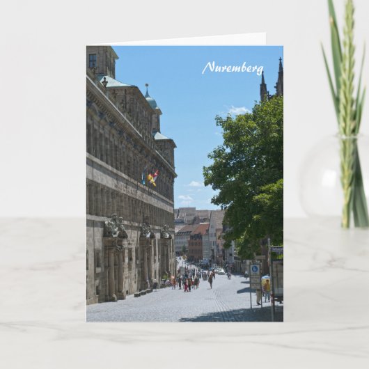Carte de voeux Nuremberg (Devant)