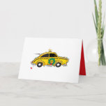 Carte de voeux NYC Taxi Noël 5" x 7"<br><div class="desc">Déchirer dans les rues de New York nous souhaite à tous un Joyeux Noël et des Joyeuses Fêtes !</div>