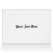 Carte de voeux Ocean and Beach (Intérieur Horizontal (Haut))