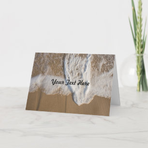 Carte de voeux Ocean and Beach