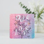 Carte de vœux Ode à l'amour par la poète Adiela Ak (Debout devant)