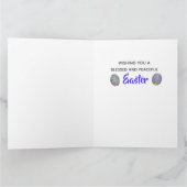 Carte de voeux OEufs de Pâques ukrainiens (Pysanky (Intérieur)