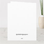 Carte de voeux OEufs de Pâques ukrainiens (Pysanky (Dos)