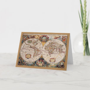 Carte de voeux Olde World