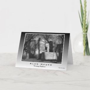 Carte de voeux - "Ombres du soir"