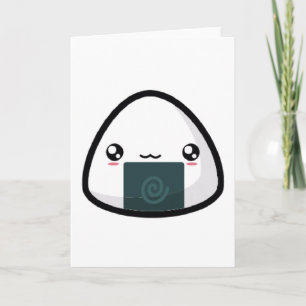 Carte de voeux Onigiri