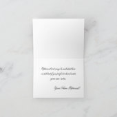 Carte de vœux Orchidées Toutes Occasions (Intérieur)