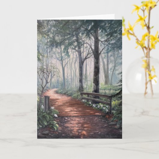 Carte de voeux originale (Fleur jaune)