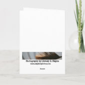 Carte de voeux originale de rayon de Manta (Dos)