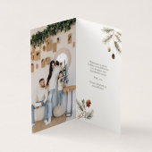 Carte de voeux ornementale tendance (Inside)